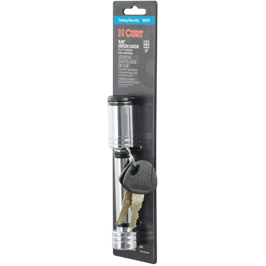 5/8" Hitch Lock - Chrome