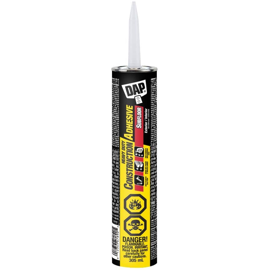Construction Adhesive Subfloor, Heavy Duty - 305 ml