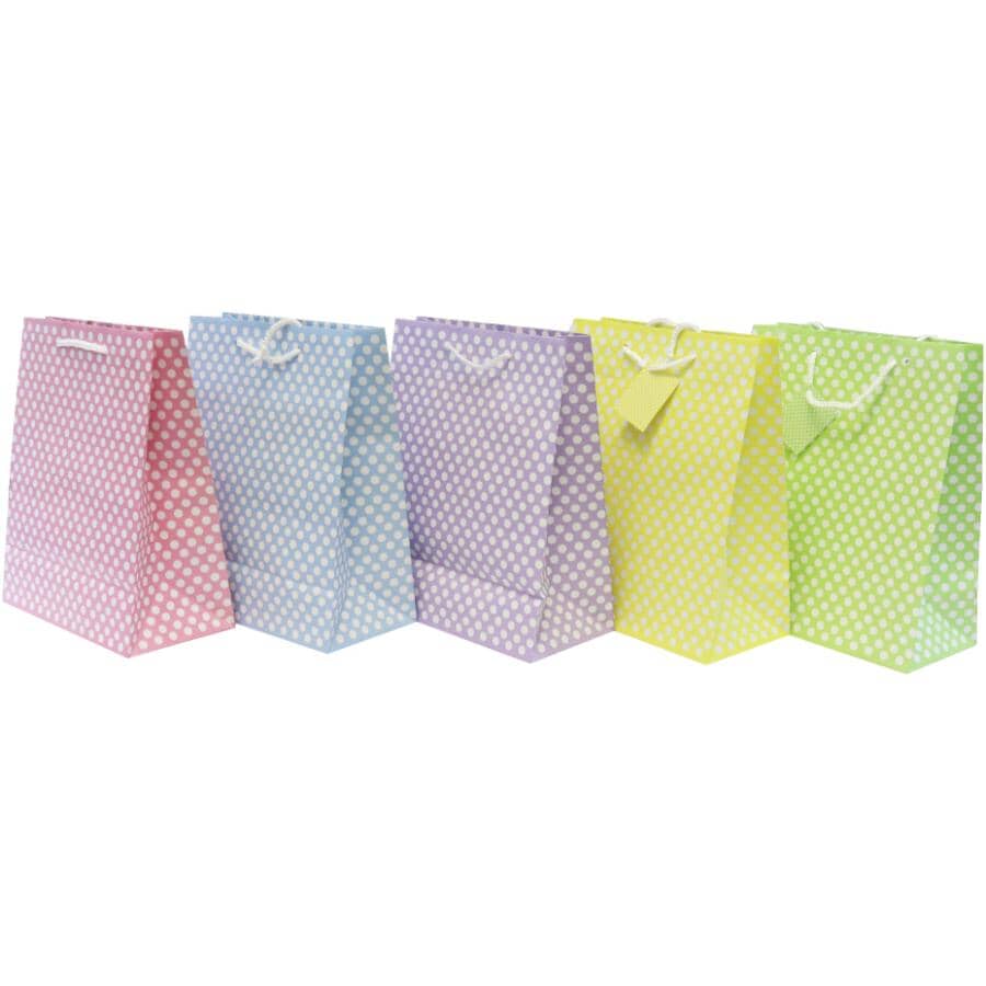 Small Gift Bag - Assorted Dotted Patterns