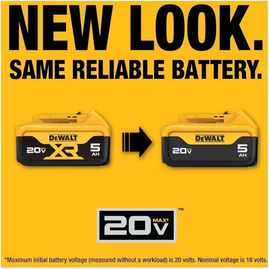 20V Max XR Lithium-Ion 5.0 Ah Battery
