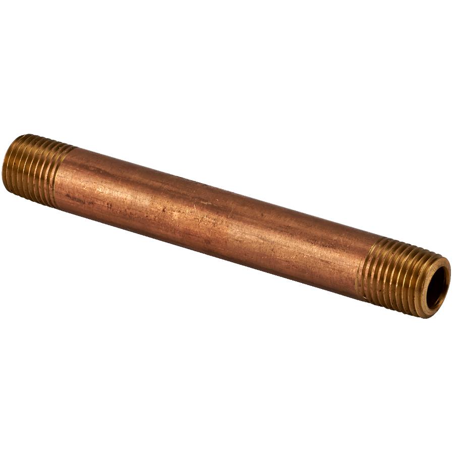 1/4" x 4" Brass Nipple