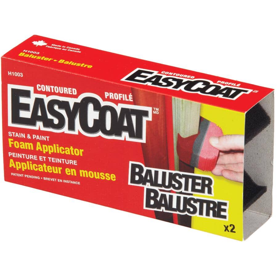 Stain & Paint Contoured Baluster Foam Applicator - 2 Pack
