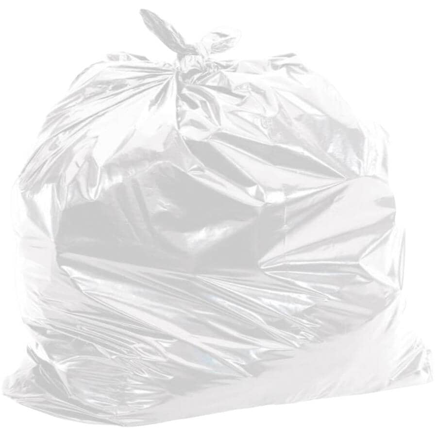 200 Pack 30" x 38" Strong Clear Garbage Bags