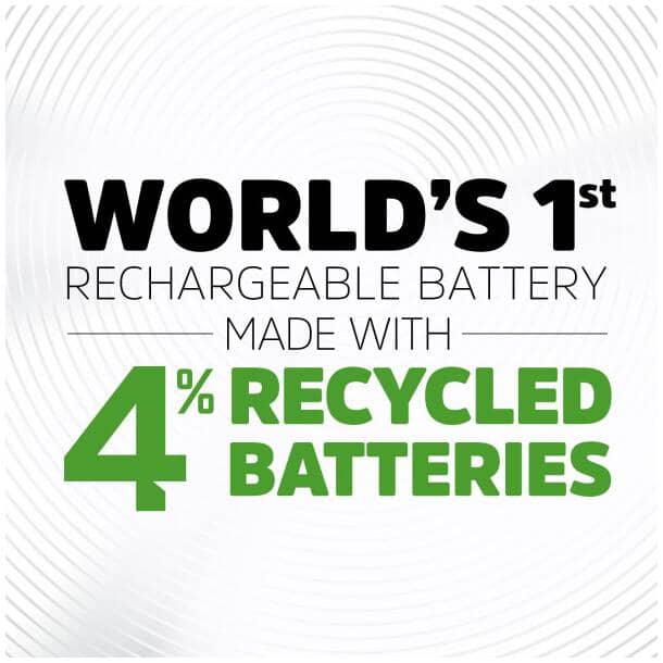Recharge NiMH Rechargeable 9V Battery