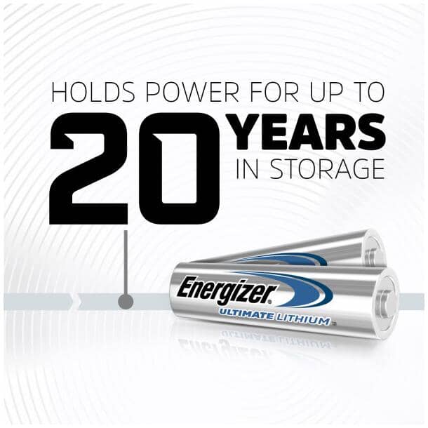Ultimate Lithium AA Batteries - 8 Pack