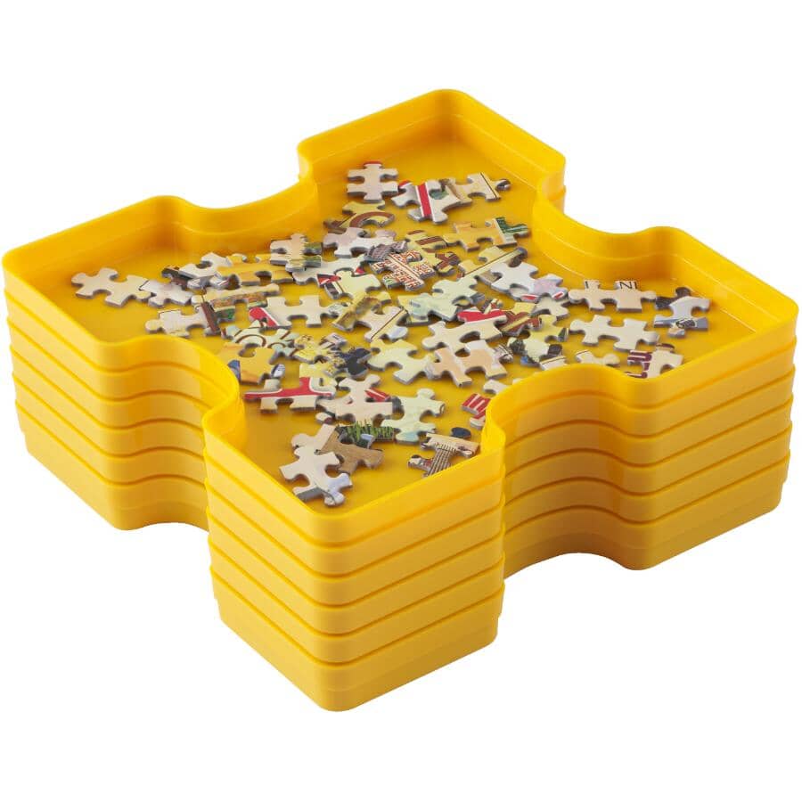 Sort & Store Puzzle Trays - 6 Pack
