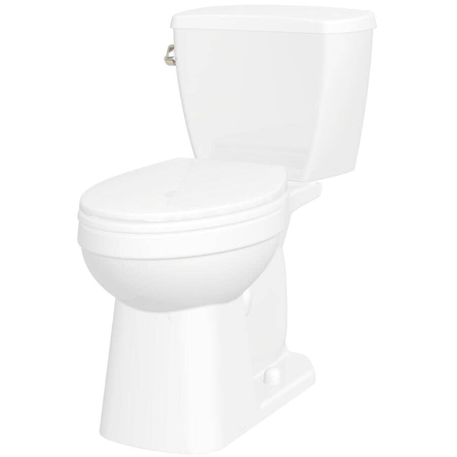 4.8 L Artisan Elongated Toilet - 17", White