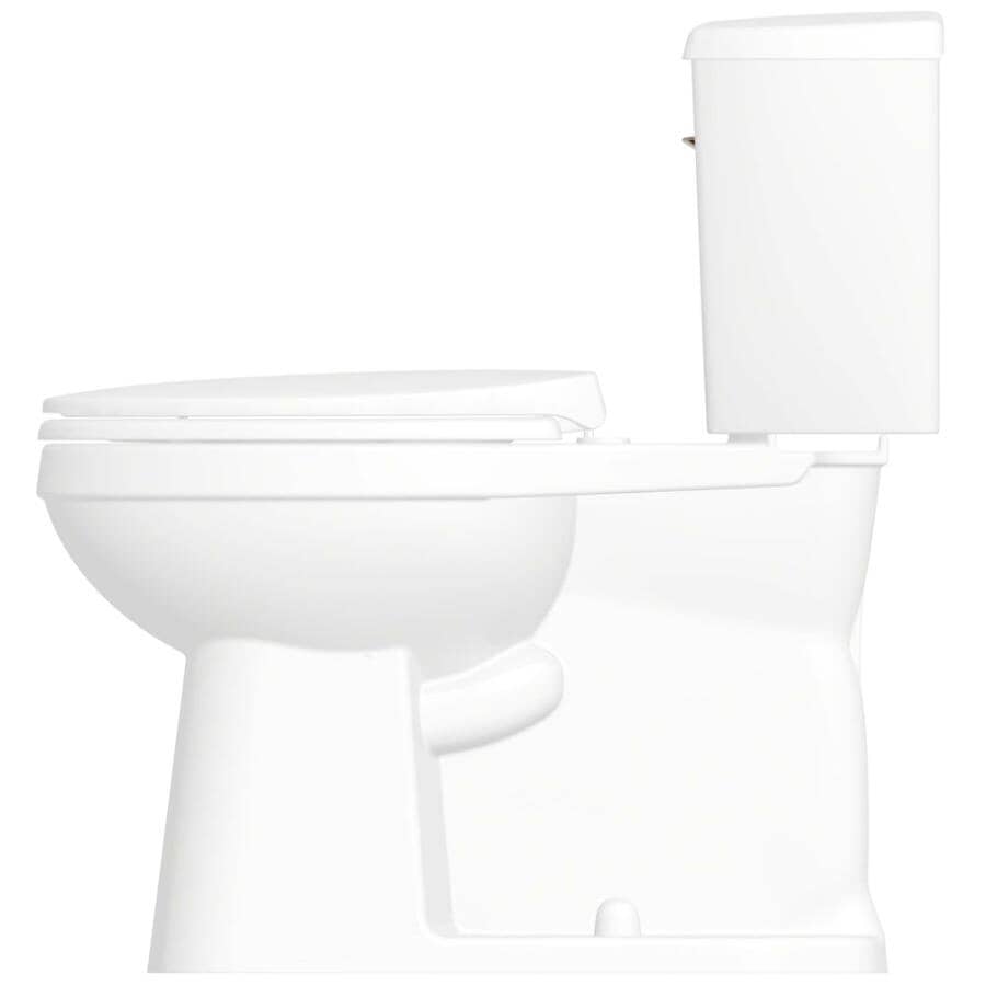 4.8 L Artisan Elongated Toilet - 17", White