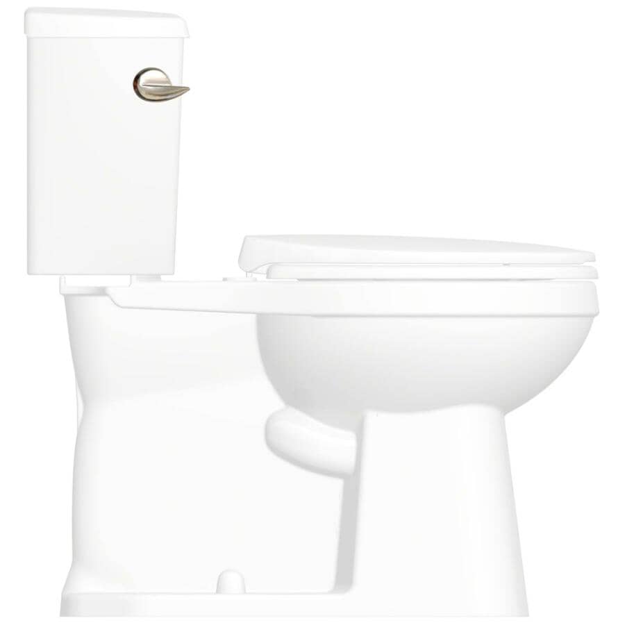 4.8 L Artisan Elongated Toilet - 17", White