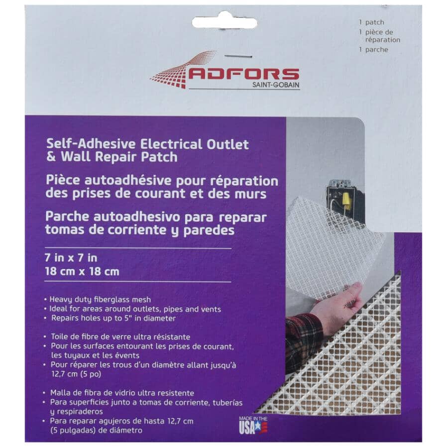 Wall & Outlet Patch - 7" x 7"