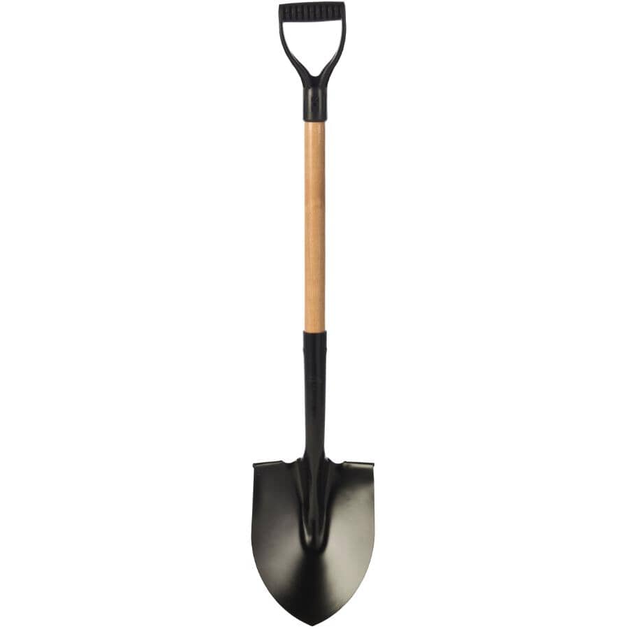 38" Econo Round Point D-Handle Shovel
