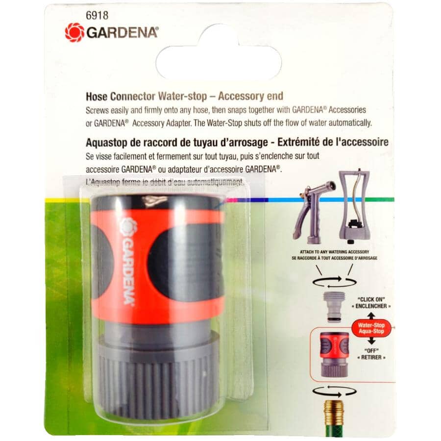 Water Stop Hose Connector