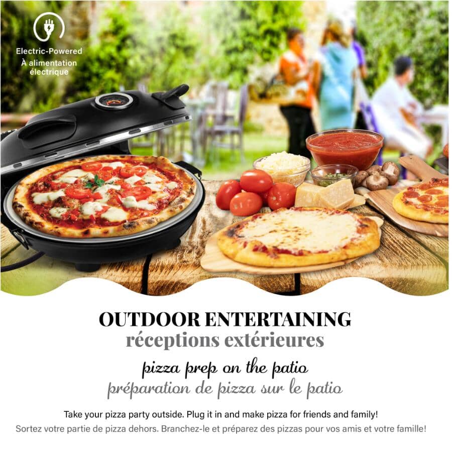 As Seen On TV Piezano Electric Pizza Oven - 1200W