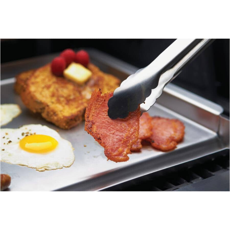 15" Stainless Steel Locking Barbecue Tongs