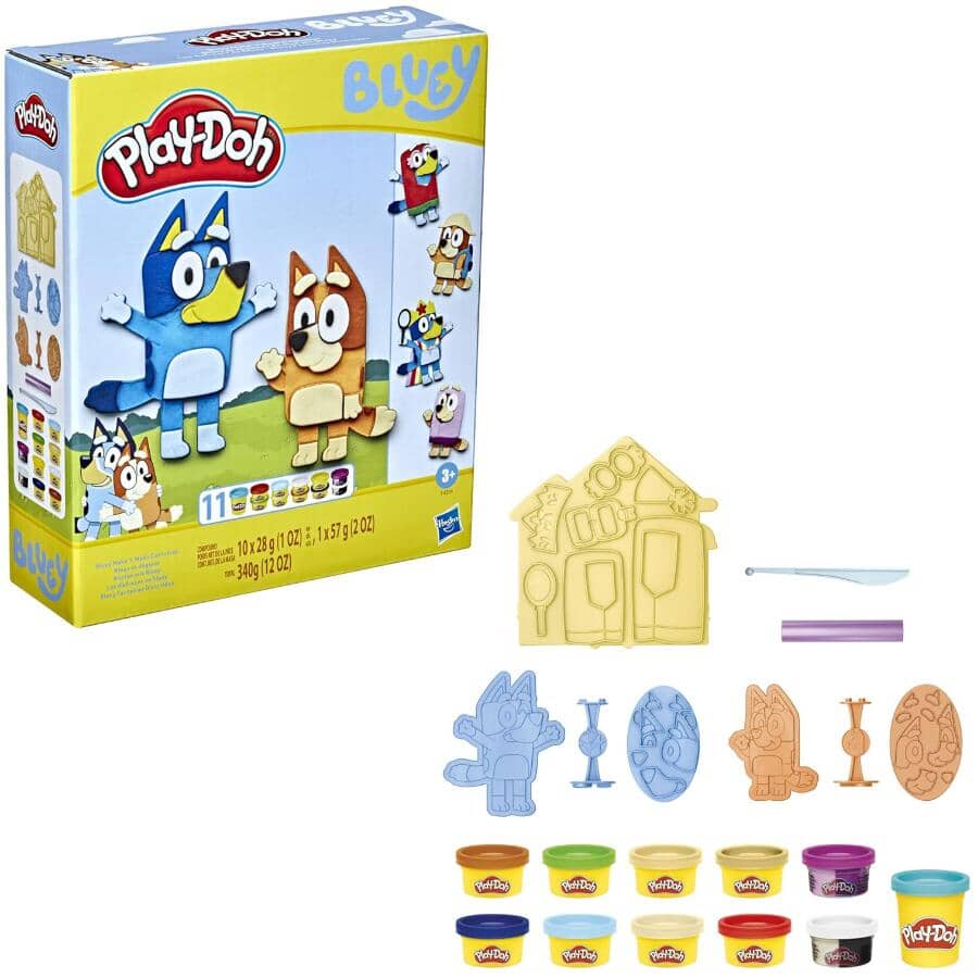 Play-Doh Bluey Make 'N Mash Costumes Set