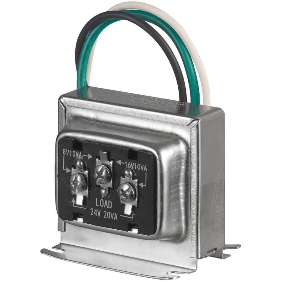 Wired Door Chime Transformer - 8/16/24 VAC