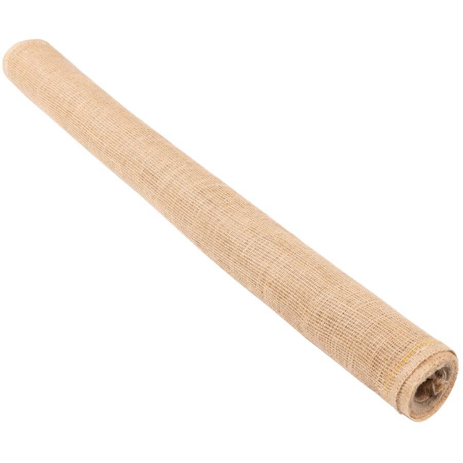 20" x 50' Roll of Burlap with Easy Wrap Handles