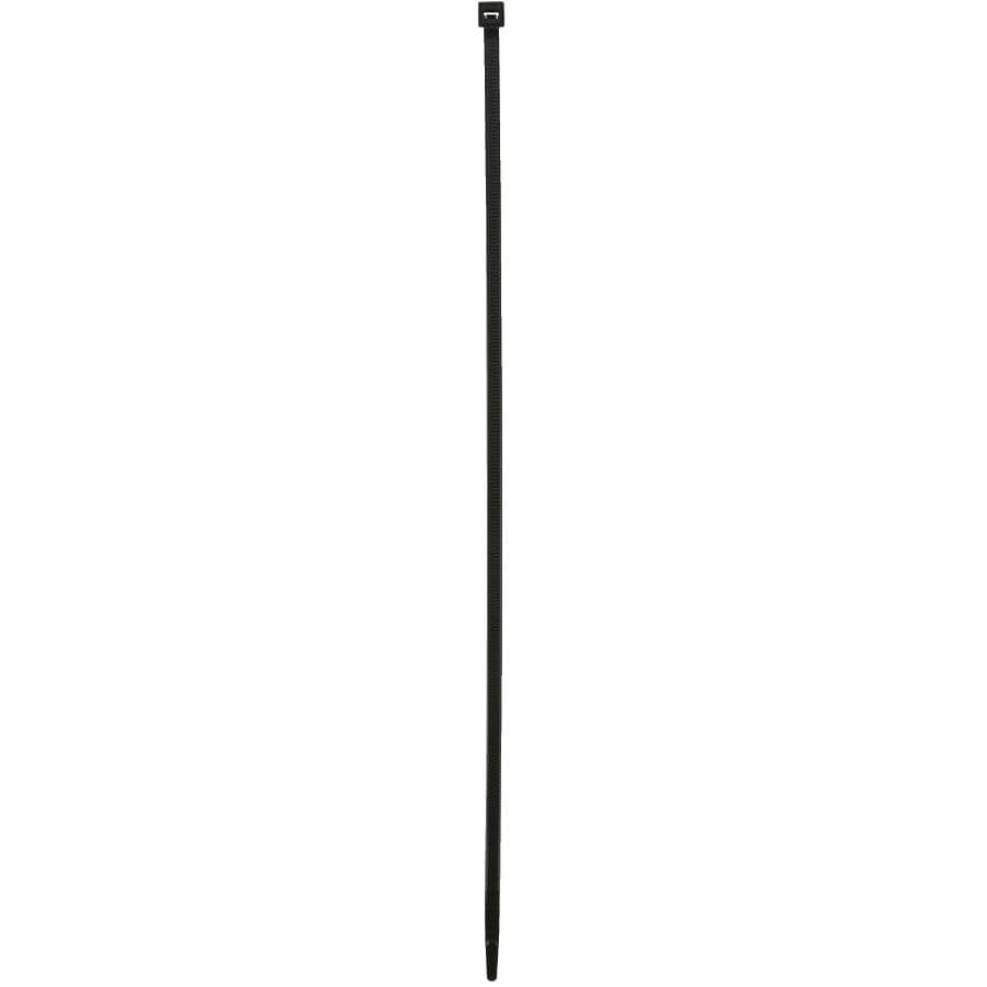 50 Pack 11" Black Cold Weather Cable Ties