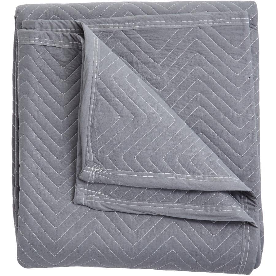 80" x 72" Grey Movers Blanket