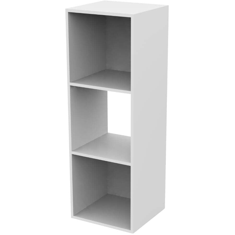 3 Cube Storage Organizer - White