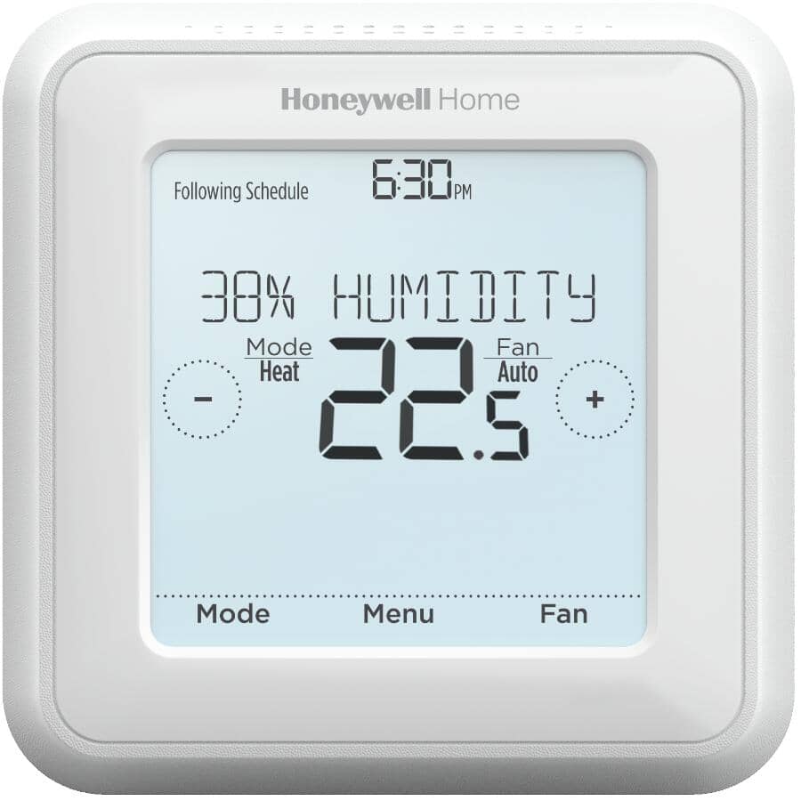 Touchscreen Programmable Thermostat - With 7 Day Scheduling