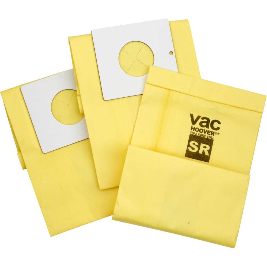 Type SR Allergen Canister Vacuum Cleaner Bag - 3 Pack