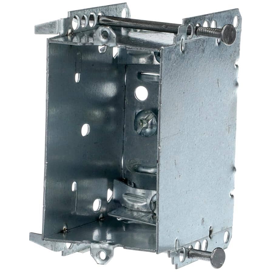 2-1/2" Non-Gangable Switch Box with Nails