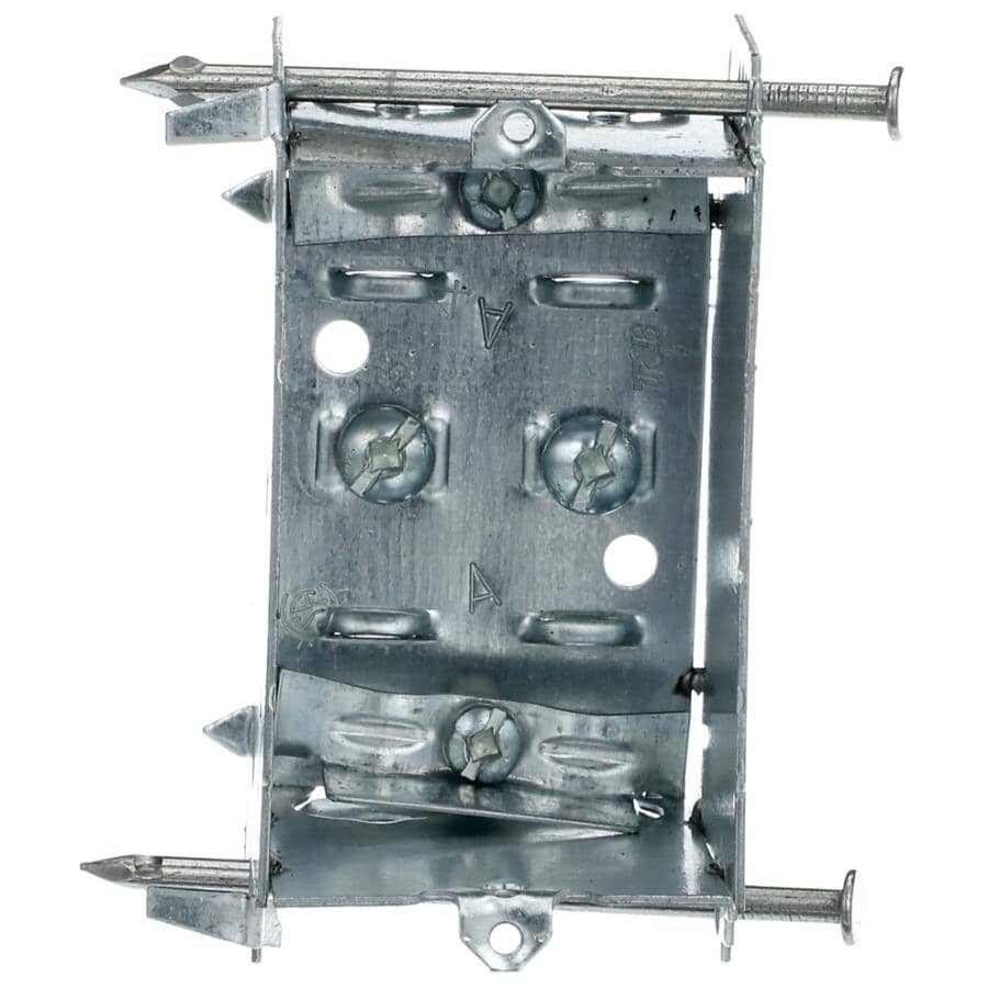 2-1/2" Non-Gangable Switch Box with Nails