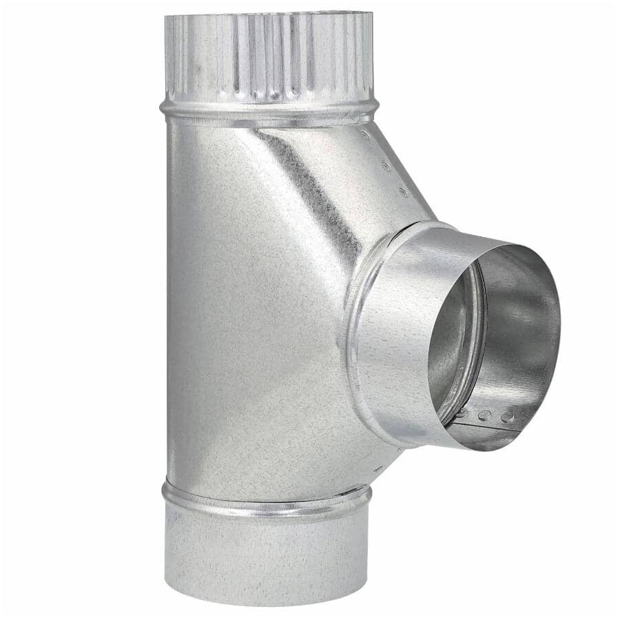 4" x 4" x 4" Galvanized Tee