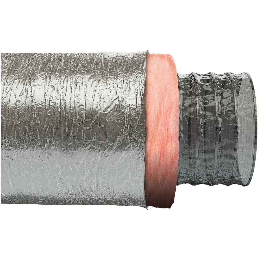 5" x 25' Insulated Air Duct
