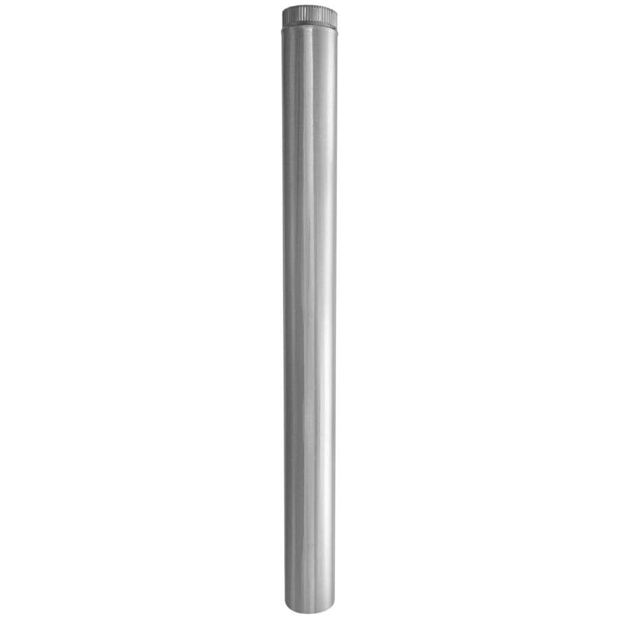 5" x 60" 30 Gauge Galvanized Duct Pipe