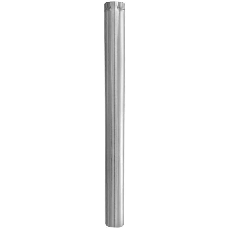 5" x 60" 30 Gauge Galvanized Duct Pipe