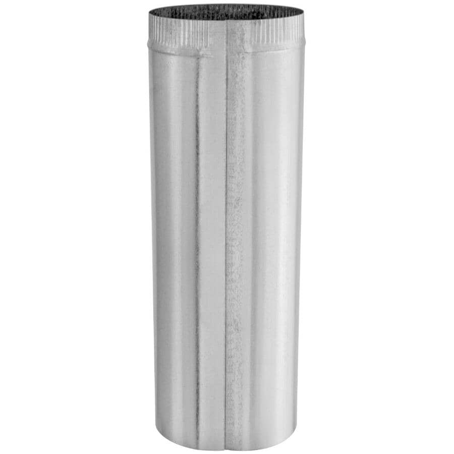 8" x 30" 28 Gauge Galvanized Duct Pipe