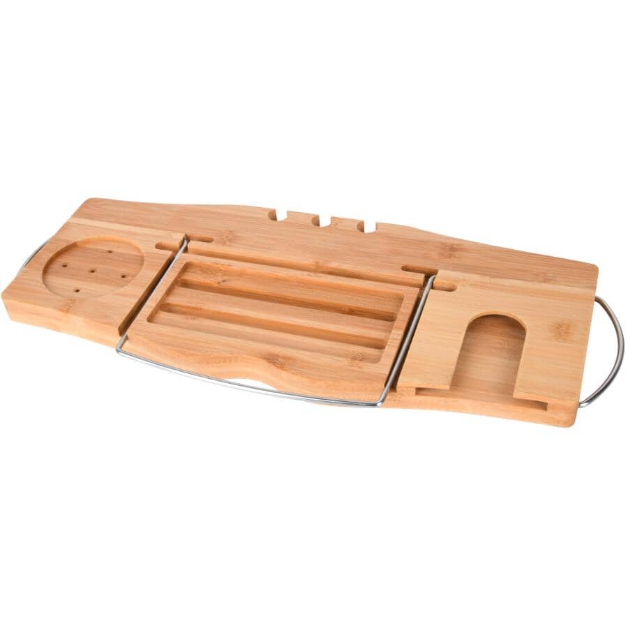 Bamboo Bathtub Caddy