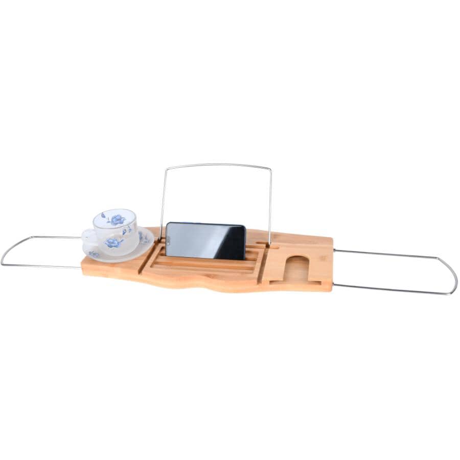 Bamboo Bathtub Caddy
