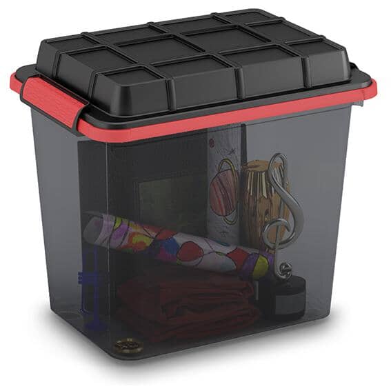 Latchpro Storage Box - Black, 27.7L