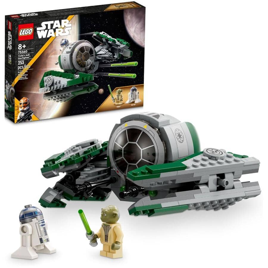 Yoda's Jedi Starfighter Building Set - 253 Pieces