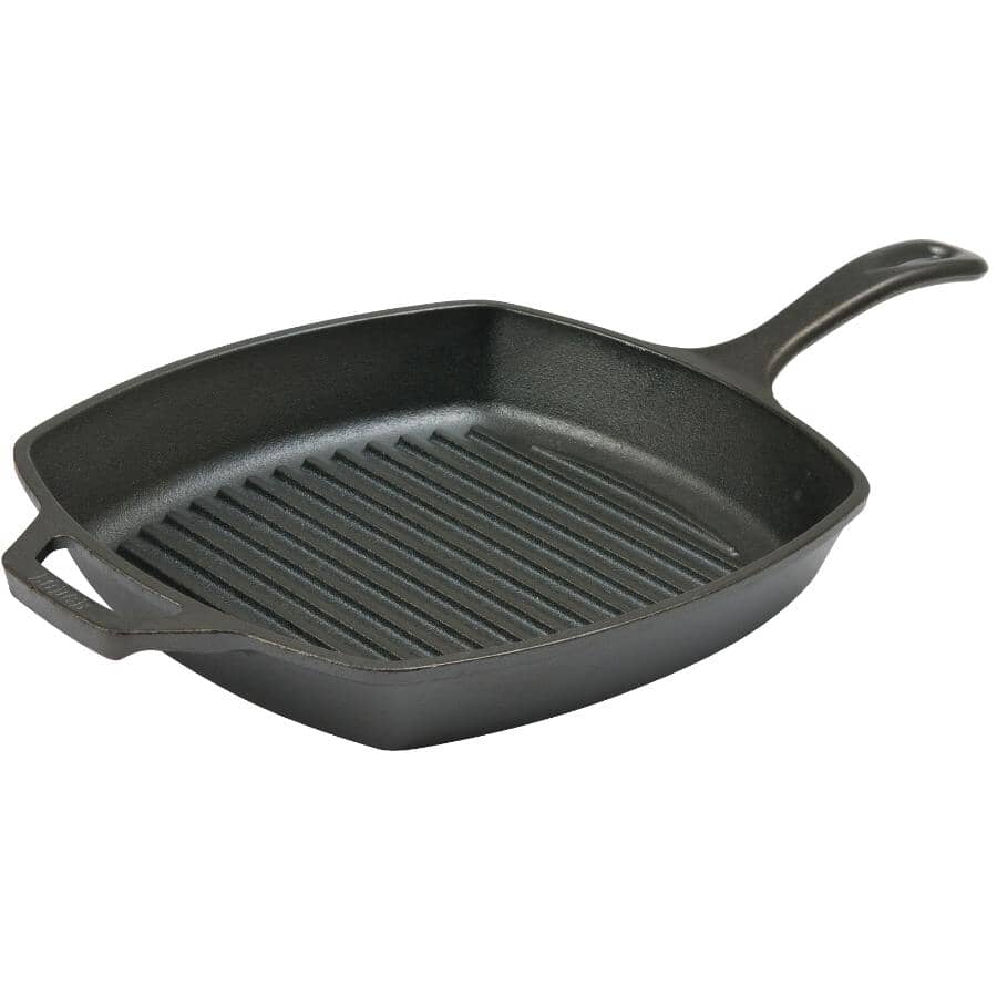 Cast Iron Grill Pan - 10.5"/26 cm