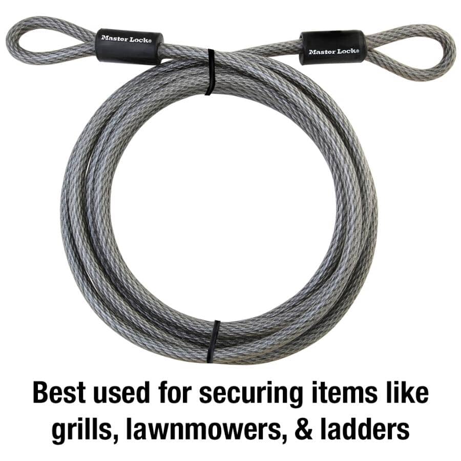 10mm x 15' Braided Loop Cable