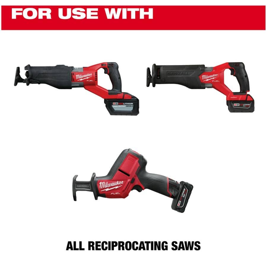 9" 10 TPI Sawzall The Torch Reciprocating Saw Blades - 5 Pack