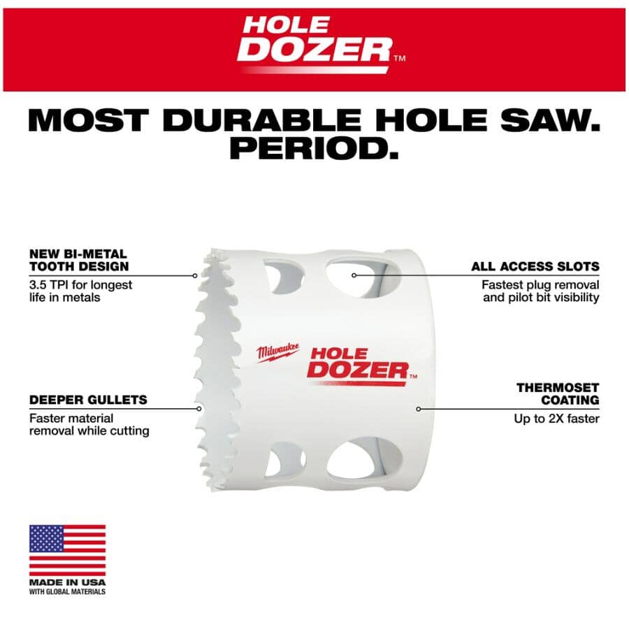 Hole Dozer 1-3/4" Bi-Metal Hole Saw