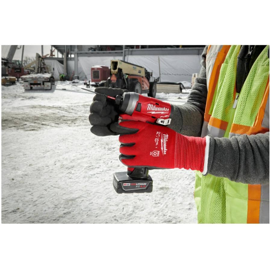 Insulated Cut Level 1 Winter Gloves - Medium