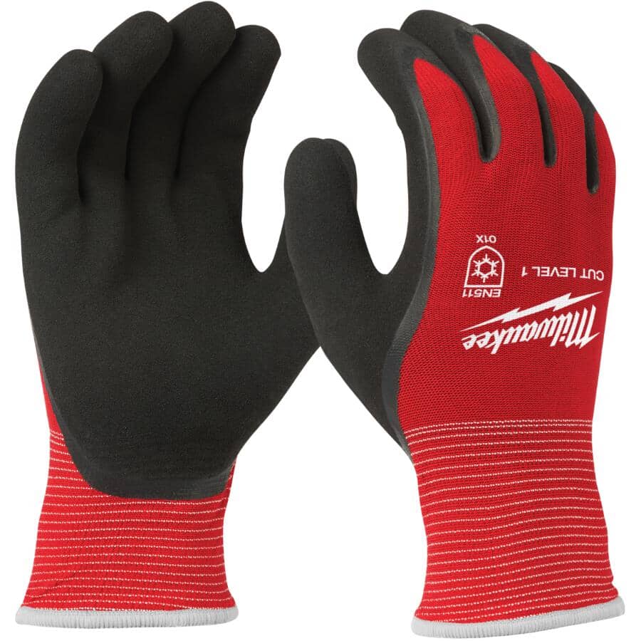 Insulated Cut Level 1 Winter Gloves - Large