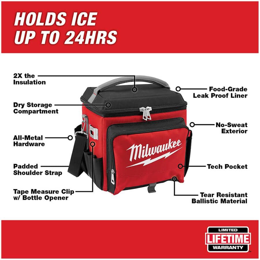 Jobsite Soft Sided Cooler Tool Bag