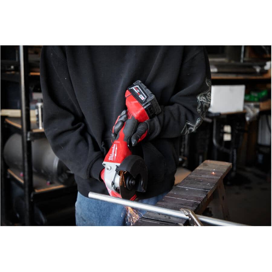 M18 Brushless 4-1/2" - 5" Cordless Cut-Off Grinder - with Paddle Switch, Tool Only