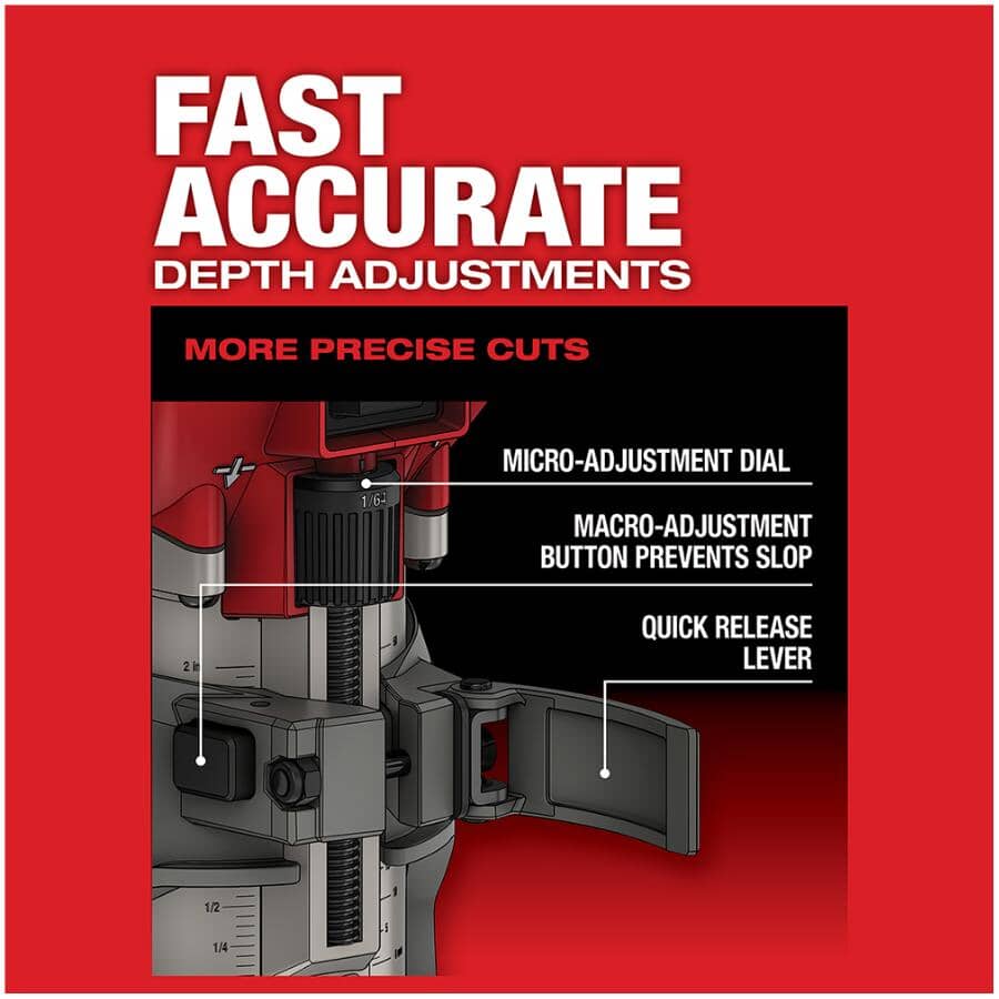 M18 Fuel 18V Cordless Compact Router