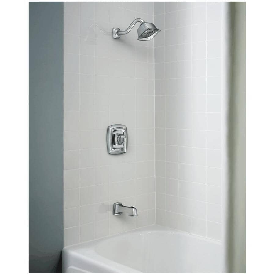 Boardwalk Single Handle Pressure Balanced Tub & Shower Faucet - Chrome