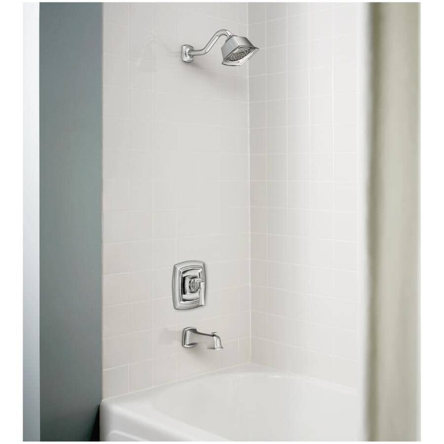 Boardwalk Single Handle Pressure Balanced Tub & Shower Faucet - Chrome