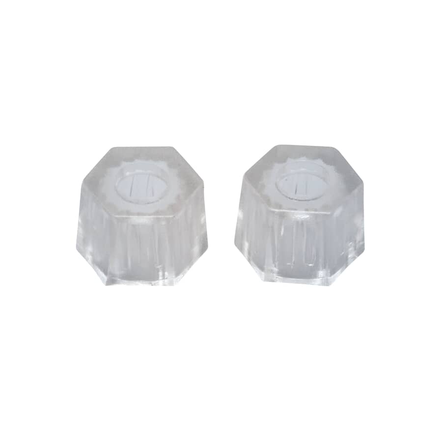 Emco Hexagon Faucet Handle Inserts - 2 Pc