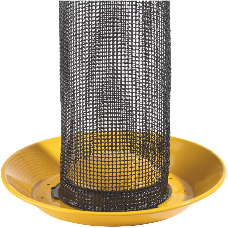 13" Finch Screen Bird Feeder - Yellow, 1.6 lb Capacity